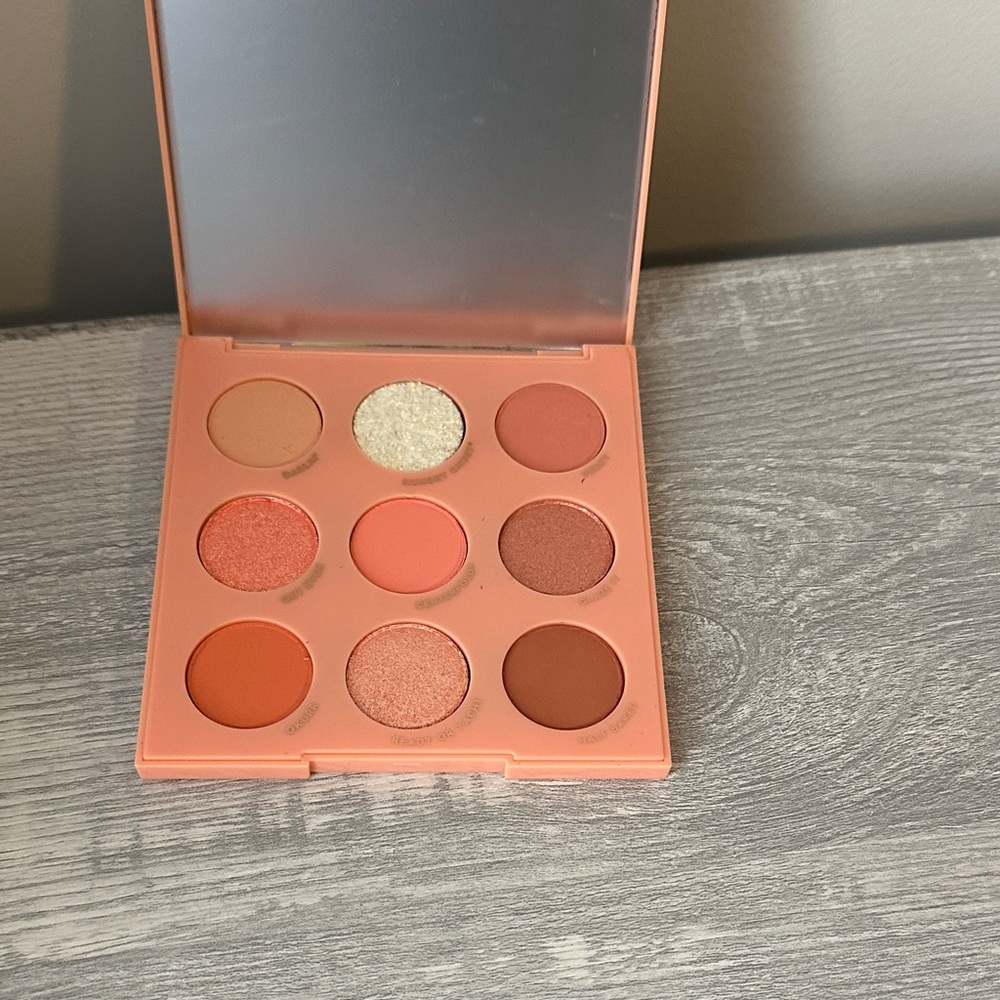 NWOT Colourpop Warm Tones Eyeshadow Palette